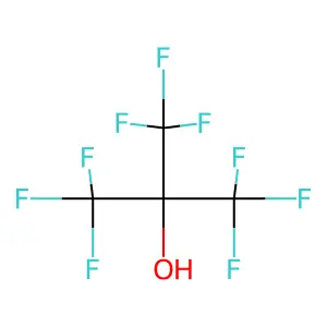 全氟叔丁醇 structure