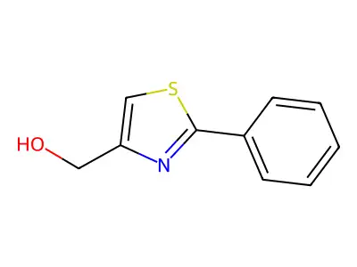 4-(Hydroxymethyl)-2-phenyl-1,3-thiazole structure