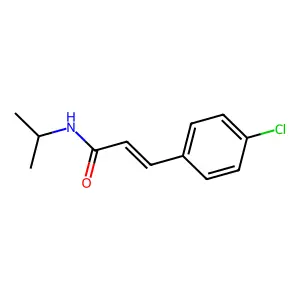 2-Propenamide, 3-(4-chlorophenyl)-N-(1-methylethyl)- structure