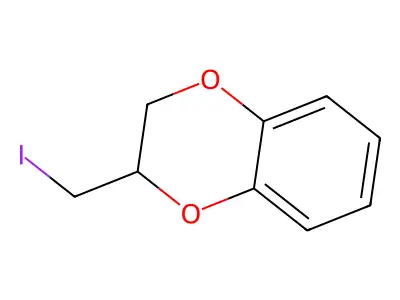 2-(Iodomethyl)-1,4-benzodioxan structure