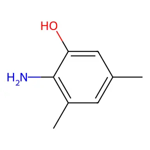 2-Amino-3,5-dimethylphenol structure
