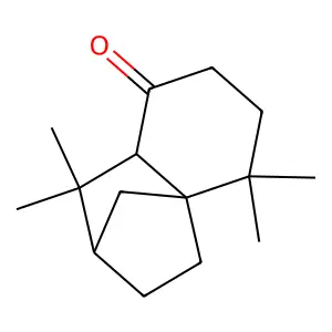 1,3,4,6,7,8a-Hexahydro-1,1,5,5-tetramethyl-2H-2,4a-methanonaphthalen-8(5H)-one structure