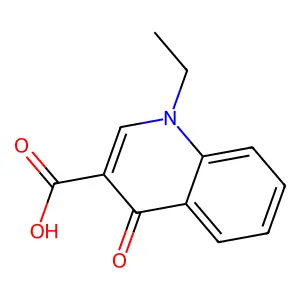 1-Ethyl-4-oxo-1,4-dihydroquinoline-3-carboxylic acid structure
