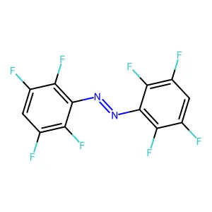 Azobenzene, 2,2',3,3',5,5',6,6'-octafluoro- structure
