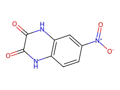 6-Nitro-1,2,3,4-tetrahydroquinoxaline-2,3-dione structure