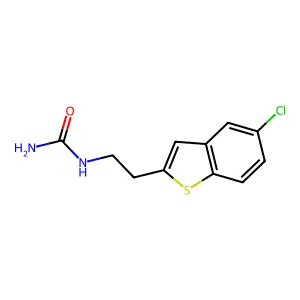 Benz(cd)indol-2(1H)-one, 1-(3-(dimethylamino)propyl)-, monohydrochloride structure