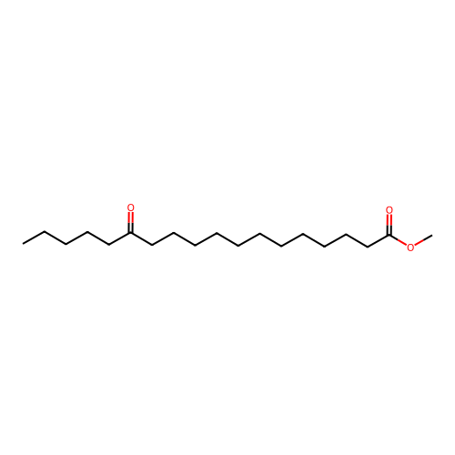 Methyl 13-oxostearate structure