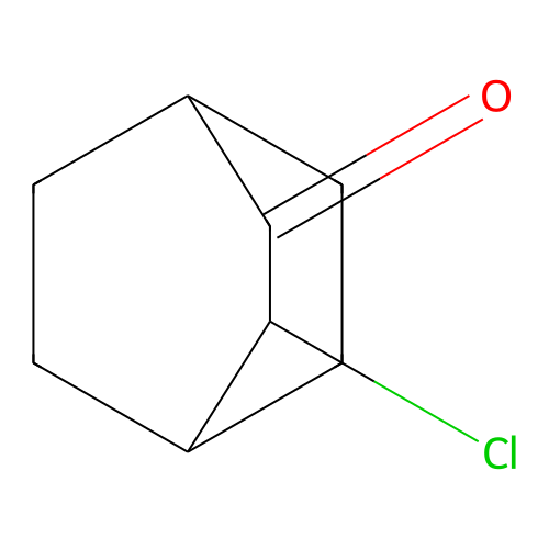 Bicyclo[2.2.2]octanone, 3-chloro- structure