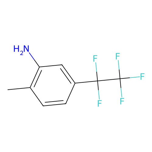 2-Methyl-5-(pentafluoroethyl)aniline structure