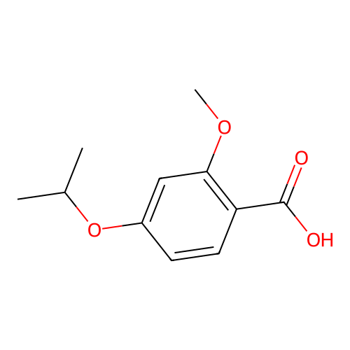 4-Isopropoxy-2-methoxybenzoic acid structure
