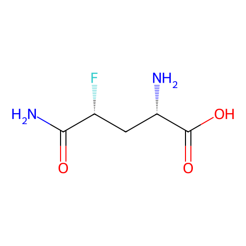 4-Fluoroglutamine, (4R)- structure