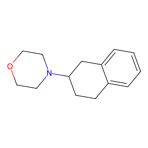 4-(1,2,3,4-Tetrahydronaphthalen-2-yl)morpholine structure