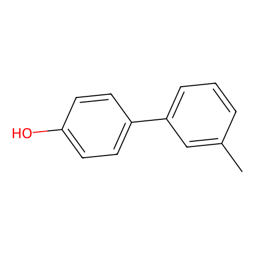 4-(3-Methylphenyl)phenol structure