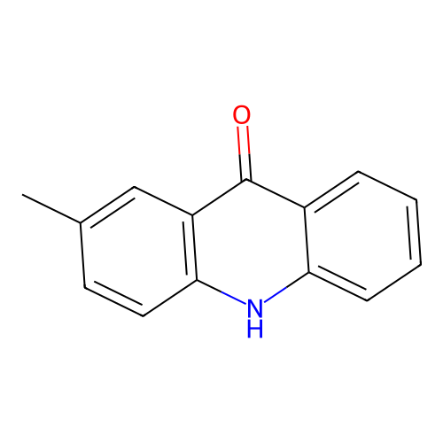 2-Methyl-acridone structure
