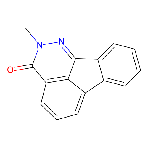2-methylindeno[1,2,3-de]phthalazin-3(2H)-one structure