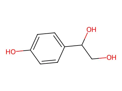 4-Hydroxyphenethylene glycol structure