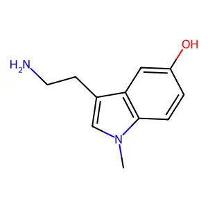 1H-Indol-5-ol, 3-(2-aminoethyl)-1-methyl- structure