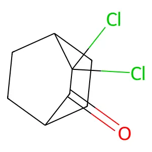 3,3-Dichlorobicyclo[2.2.2]octan-2-one structure