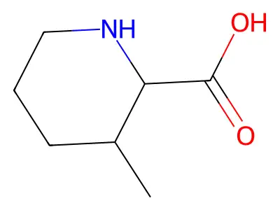 3-methylpiperidine-2-carboxylic Acid structure