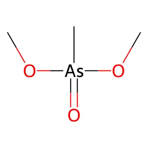 Dimethyl methylarsonate structure
