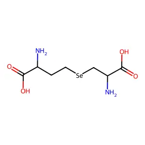 L-Selenocystathionine structure