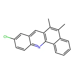 9-Chloro-5,6-dimethylbenzo[c]acridine structure