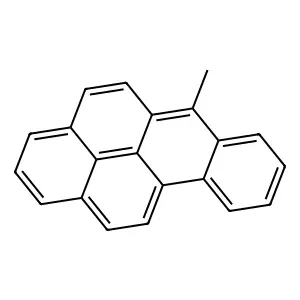 6-Methylbenzo(a)pyrene structure