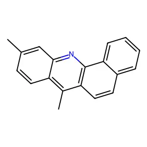 7,10-Dimethylbenz(c)acridine structure