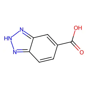 1H-苯并三唑-5-甲酸 structure