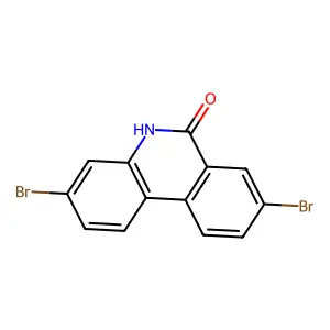 3,8-Dibromophenanthridin-6(5h)-one structure