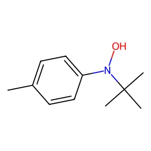 Benzenamine,1-dimethylethyl)-N-hydroxy-4-methyl- structure