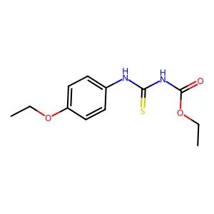 ethyl N-[(4-ethoxyphenyl)carbamothioyl]carbamate structure