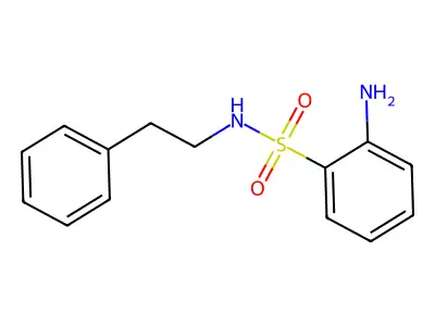 ((2-Aminophenyl)sulfonyl)(2-phenylethyl)amine structure