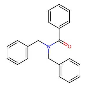 N,N-二苄基苯甲酰胺 structure
