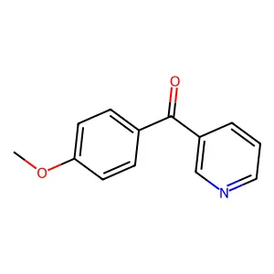 (4-Methoxyphenyl)-3-pyridinylmethanone structure