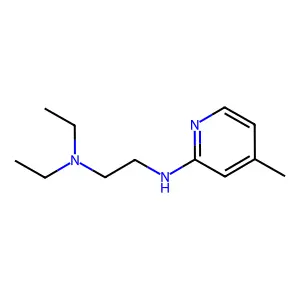 1-Benzyl-N,N-dimethylcyclopentan-1-amine--hydrogen chloride (1/1) structure