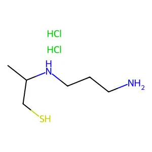 Propanethiol, 2-((3-aminopropyl)amino)-, dihydrochloride structure
