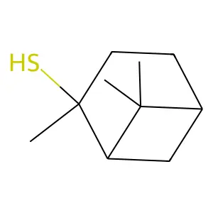 2-Mercaptopinane structure