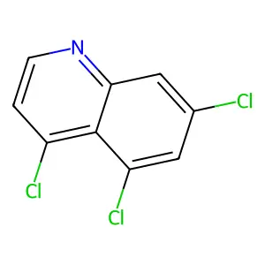 4,5,7-Trichloroquinoline structure