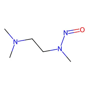 N1,N1,N2-Trimethyl-N2-nitroso-1,2-ethanediamine structure