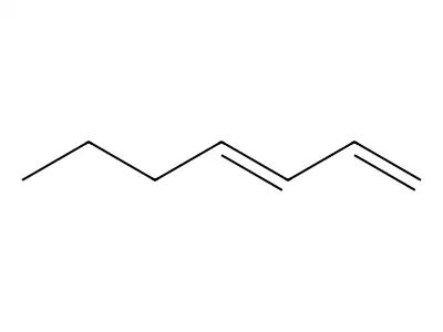 Hepta-4,6-diene structure