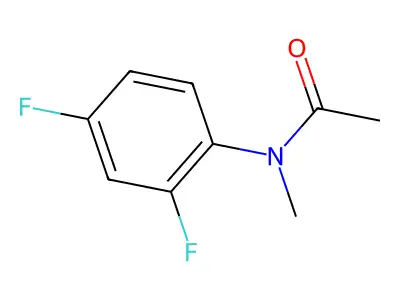 N-(2,4-difluorophenyl)propanamide structure