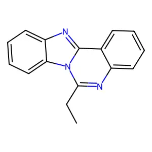 6-Ethyl[1,3]benzimidazo[1,2-c]quinazoline structure