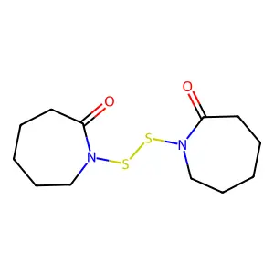 N,N'-二硫代二己内酰胺 structure