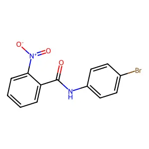 N-(4-bromophenyl)-2-nitrobenzamide structure