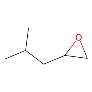 Isobutyloxirane structure