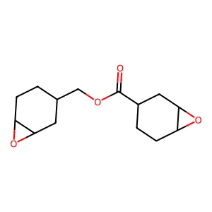 3,4-环氧环己基甲基-3,4-环氧环己基甲酸酯 structure