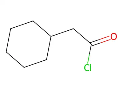 Cyclohexylacetyl chloride structure