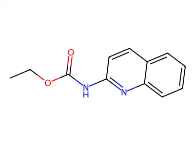 Carbamic acid, 2-quinolinyl-, ethyl ester structure