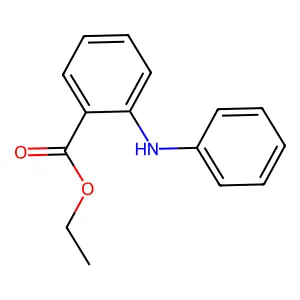 Ethyl 2-(phenylamino)benzoate structure